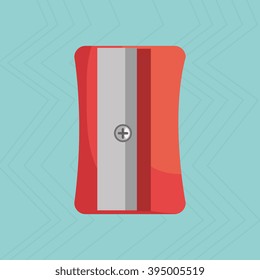 school supplies design 
