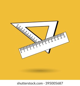 school supplies design 
