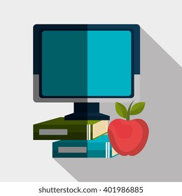 school supplies design 