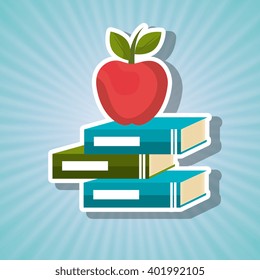 school supplies design 