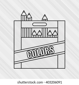 School Supplies design 