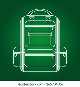 school supplies design, vector illustration eps10 graphic 