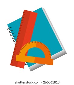 school supplies design, vector illustration eps10 graphic 