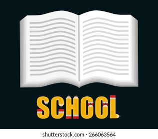 school supplies design, vector illustration eps10 graphic 