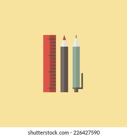 School Supplies Icon