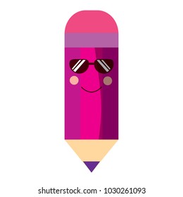 school supplies kawaii icon image 