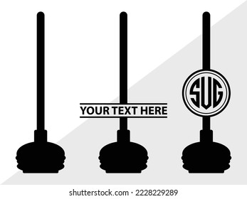 School Supplies monogram Printable Vector Illustration