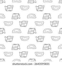 school supplies pattern, education seamless pattern, doodle school seamless pattern, hand drawn education pattern background, doodle school background