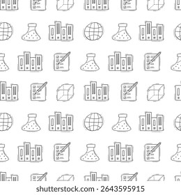 school supplies pattern, education seamless pattern, doodle school seamless pattern, hand drawn education pattern background, doodle school background