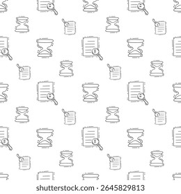 school supplies pattern, education seamless pattern, doodle school seamless pattern, hand drawn education pattern background, doodle school background
