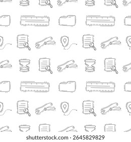 school supplies pattern, education seamless pattern, doodle school seamless pattern, hand drawn education pattern background, doodle school background