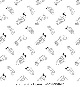 school supplies pattern, education seamless pattern, doodle school seamless pattern, hand drawn education pattern background, doodle school background