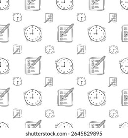 school supplies pattern, education seamless pattern, doodle school seamless pattern, hand drawn education pattern background, doodle school background