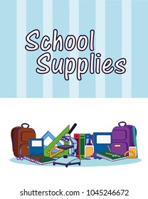 School supplies and utensils