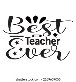 School SVG Design Perfect For T shirt And Others