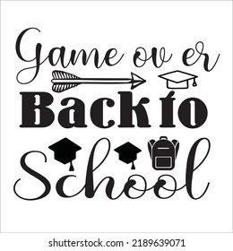 School SVG Design Perfect For T shirt And Others