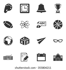 School symbol for web icons