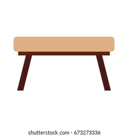school table isolated icon