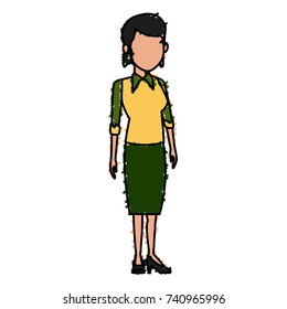 School teacher cartoon