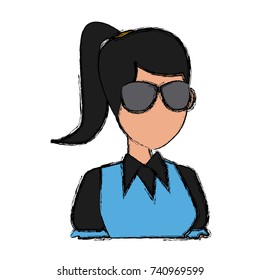 School teacher cartoon