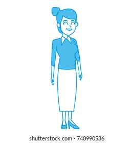 School teacher cartoon