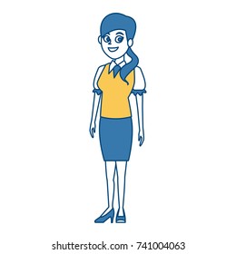 School teacher cartoon