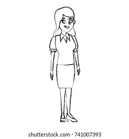 School teacher cartoon