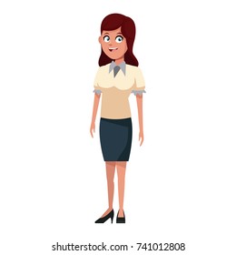 School teacher cartoon