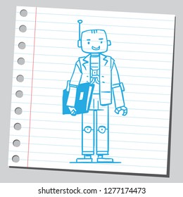 School teacher robot