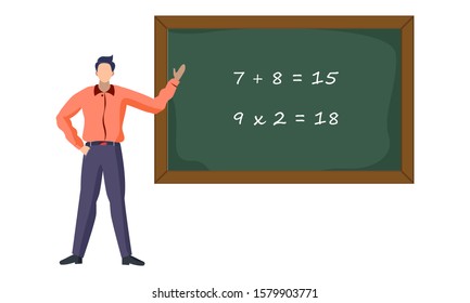 Back School Small Boy Standing Over Stock Vector (Royalty Free) 668919577