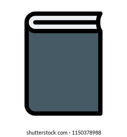 School TextBook Isolated
