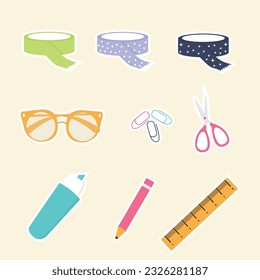 school theme vector illustration design, back to school