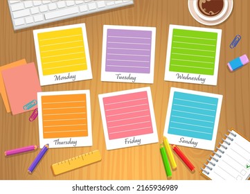 School timetable. great for printing or desktop backgrounds. your schedule for school or recording important assignments. memory sticks.