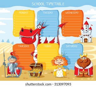 School timetable kingdom
