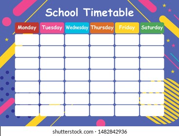 Timetable Images, Stock Photos & Vectors | Shutterstock