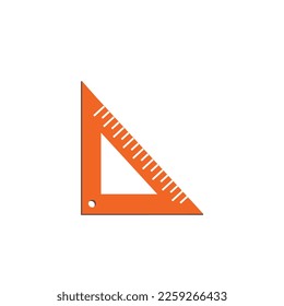 Ilustración de icono de vector de herramientas escolares