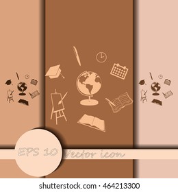 School tools vrctor icon