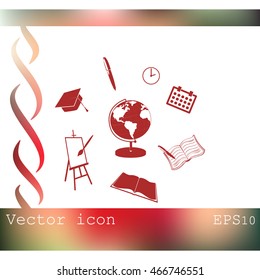 School tools vrctor icon