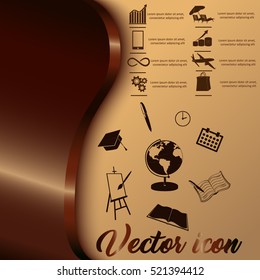 School tools vrctor icon
