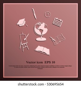 School tools vrctor icon