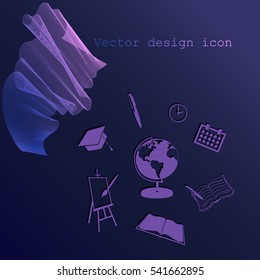 School tools vrctor icon