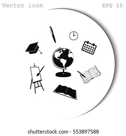 School tools vrctor icon