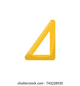 school triangle ruler object design