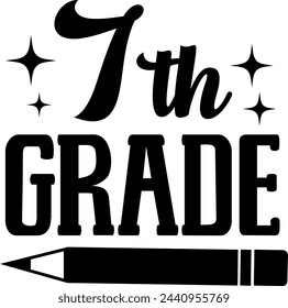 School typography clip art design on plain white transparent isolated background for card, shirt, hoodie, sweatshirt, apparel, tag, mug, icon, poster or badge