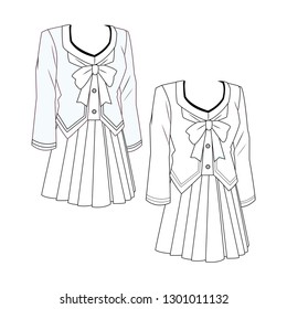 school uniform anime