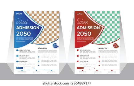 school university admission education  flyer  design,kids school admission flyer, back to school promotion cover layout flyer  template,  design |