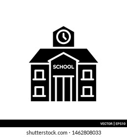 School university college icon vector illustration. EPS 10