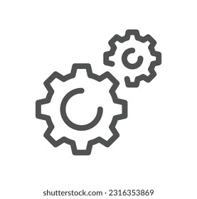 School and university related icon outline and linear vector.