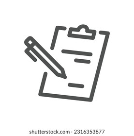 School and university related icon outline and linear vector.