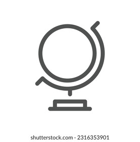 School and university related icon outline and linear vector.